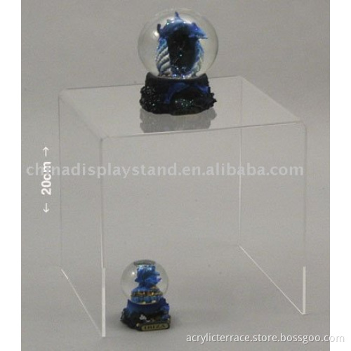 lucite gift toys riser stand